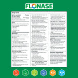 Diseño ergonómico de Flonase, fácil de sujetar y usar.