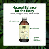 Flora Aceite de linaza con Omega-3, Omega-6 y Omega-9, complemento saludable.