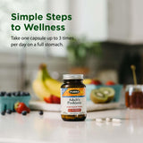Flora Adultos Probiótico: uso diario para apoyar la digestión y bienestar.