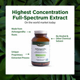 Caja de Flora Ashwagandha, sello vegano y sin gluten.