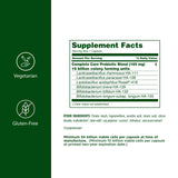 Flora Complete Care Probiotic, cápsulas vegetarianas, sin refrigeración para estilo de vida activo.