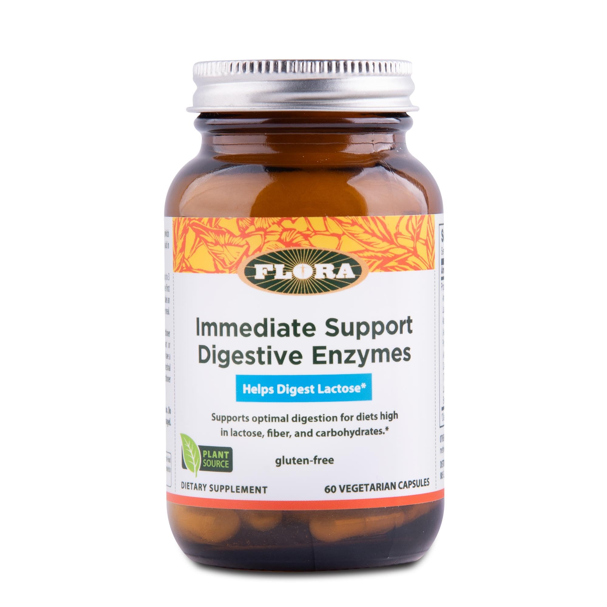 Flora Enzyme Blend cápsulas para favorecer la digestión de proteínas y carbohidratos.