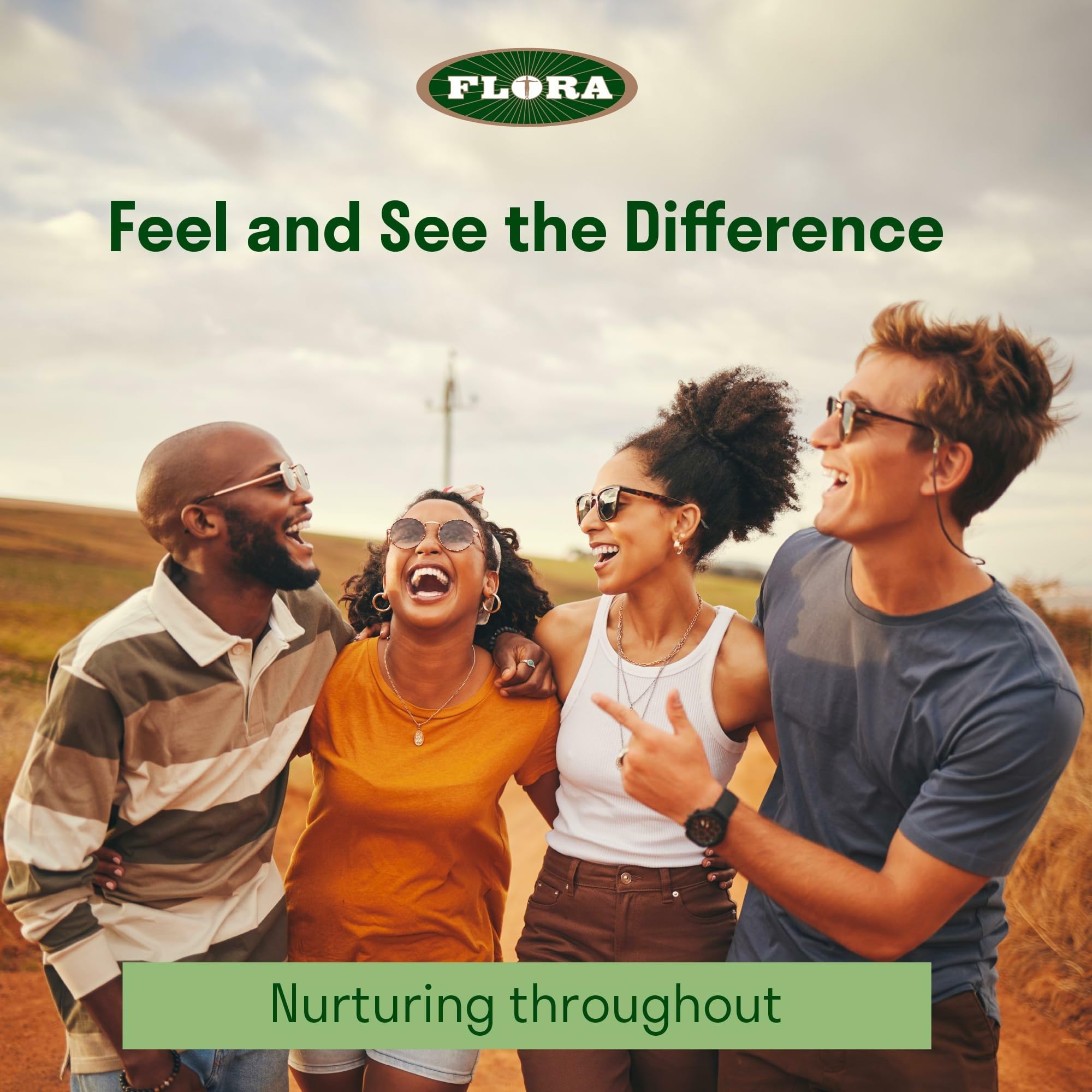 Estilo de vida saludable con Flora Extracto de Semilla de Uva Plus.
