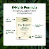 Ocho hierbas orgánicas de FlorEssence para sabor natural