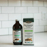 Detalle de cúrcuma y cola de pavo en la fórmula Flora Flor-Essence.