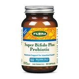 Flora Super Bifido Plus, botella para apoyo digestivo diario.