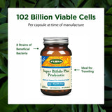 Flora Super Bifido Plus envase ámbar protege la potencia de las cápsulas.