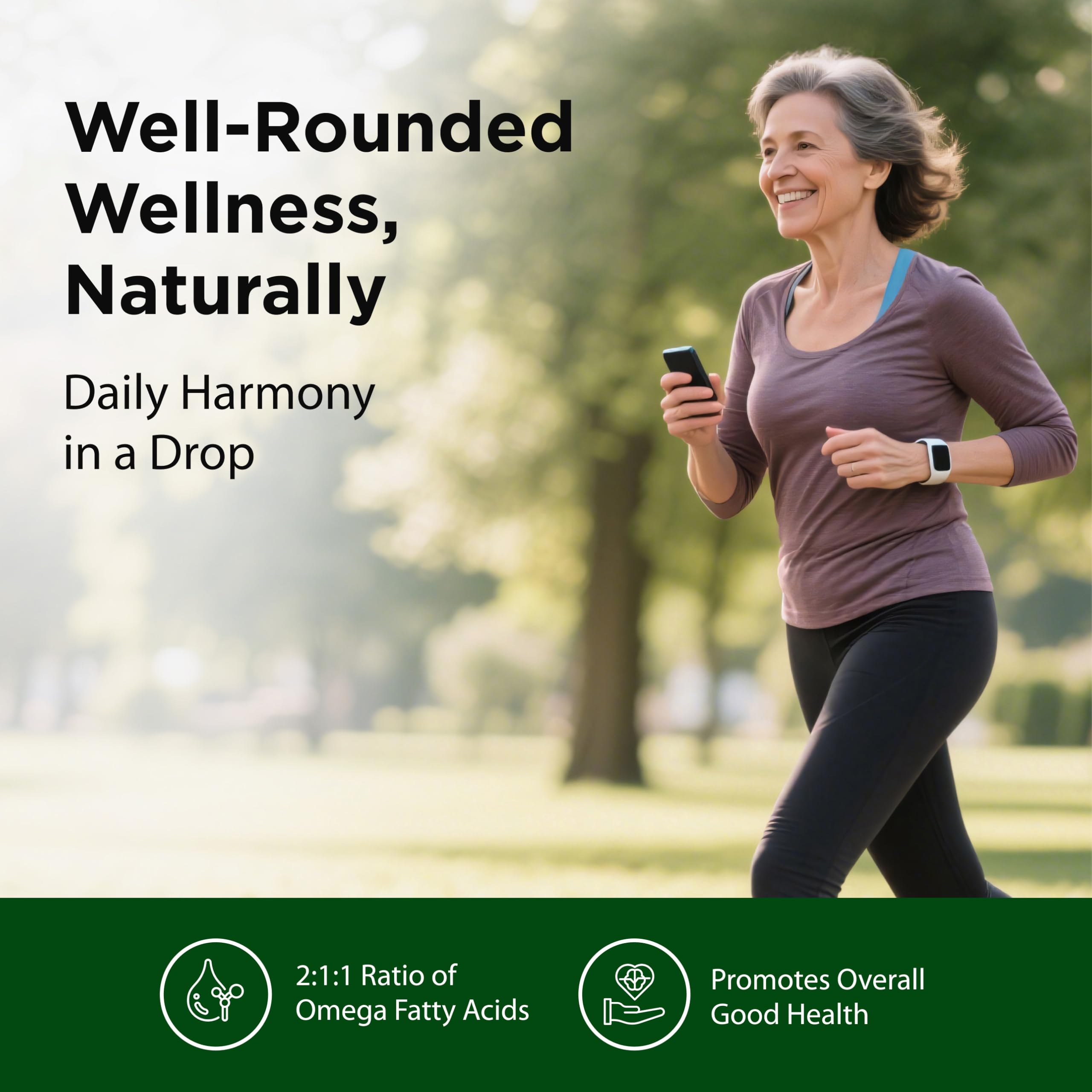 Semillas de linaza orgánicas dentro de la fórmula Omega 369 de Flora.