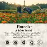 Medidor de dosis en Floradix Ashwaganda para una toma consistente.