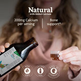 Floradix Calcio líquido, mezcla herbal, apoyo natural para la digestión.