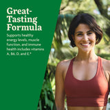 Contenido herbal de Floradix Epresat en firma de fórmulas naturales.
