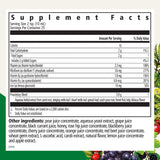 Floradix, etiqueta clara, identifica hierbas y vitaminas para bienestar diario.