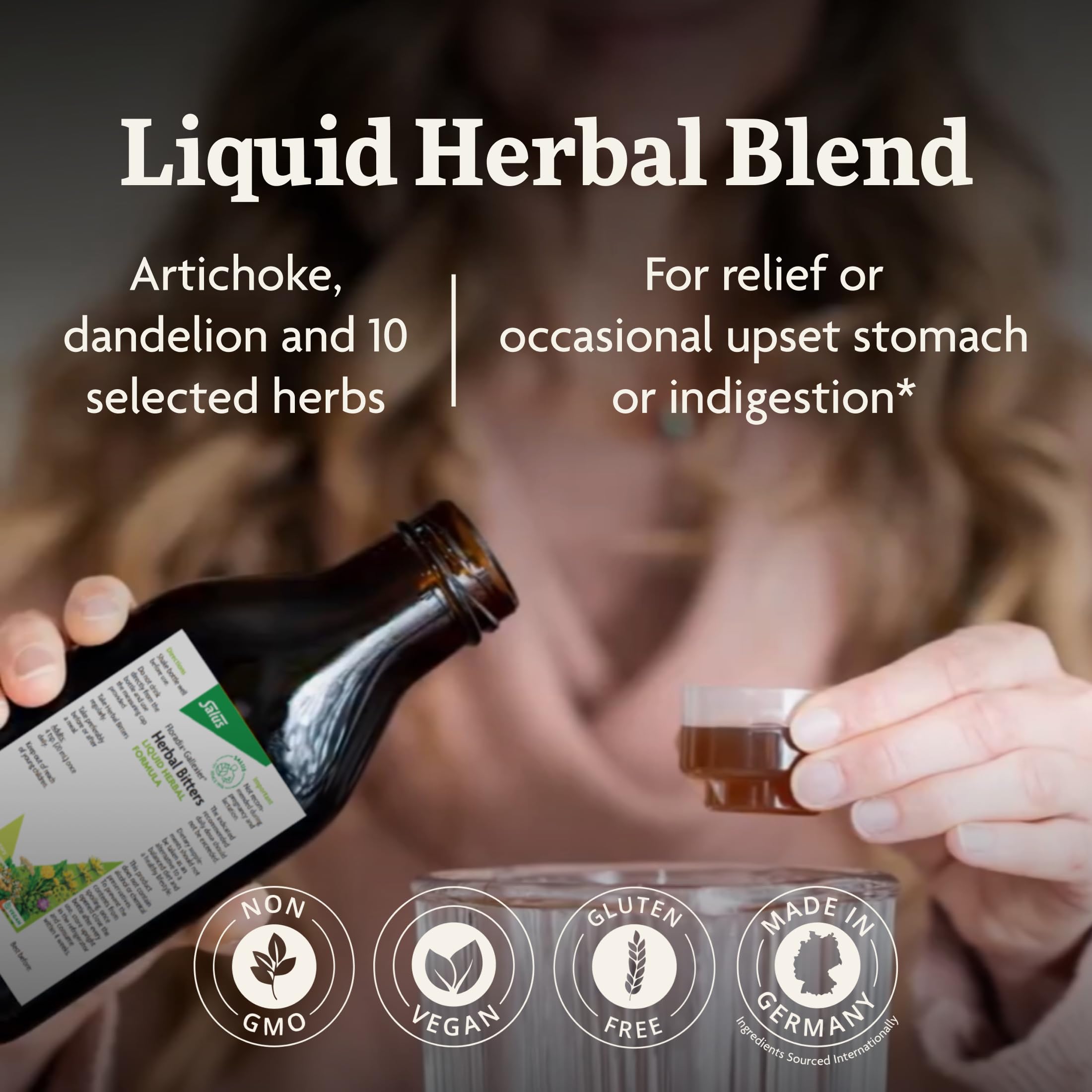 Floradix Gallexier: etiqueta detallada con ingredientes y uso recomendado.