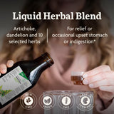 Floradix Gallexier: etiqueta detallada con ingredientes y uso recomendado.