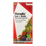 Floradix Hierbas con Hierro en botella: apoyo diario suave para el hierro.