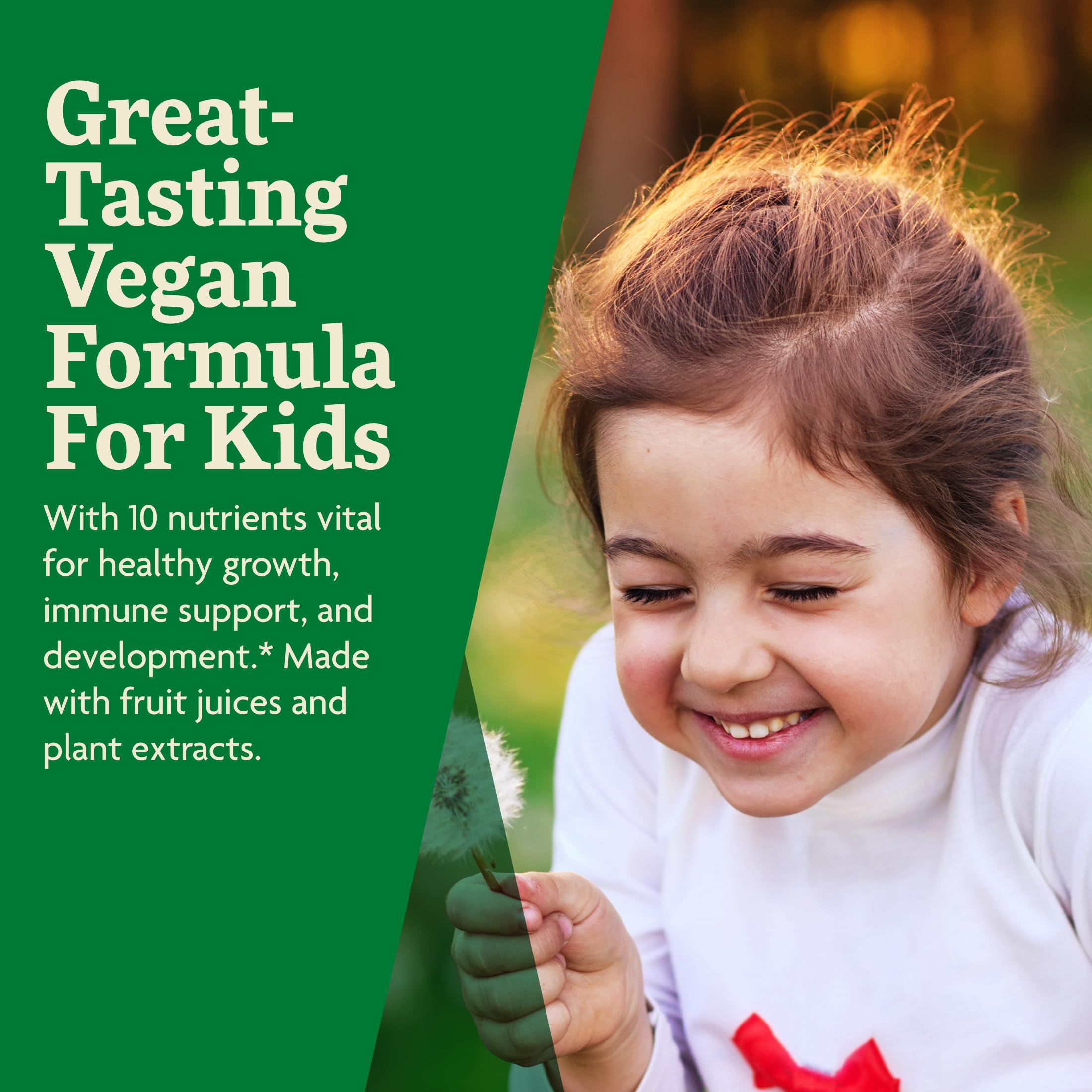 Floradix Kinder Love, sabor a fruta agradable para niños.