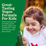 Floradix Kinder Love, sabor a fruta agradable para niños.