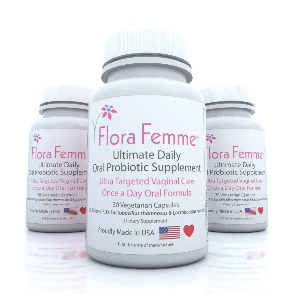 FLORAFEMME Probiotico Oral, liberacion retardada para praticidad diaria