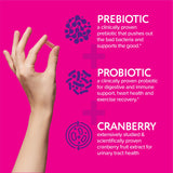 Florajen botella de capsulas, accion rapida para equilibrio intestinal.