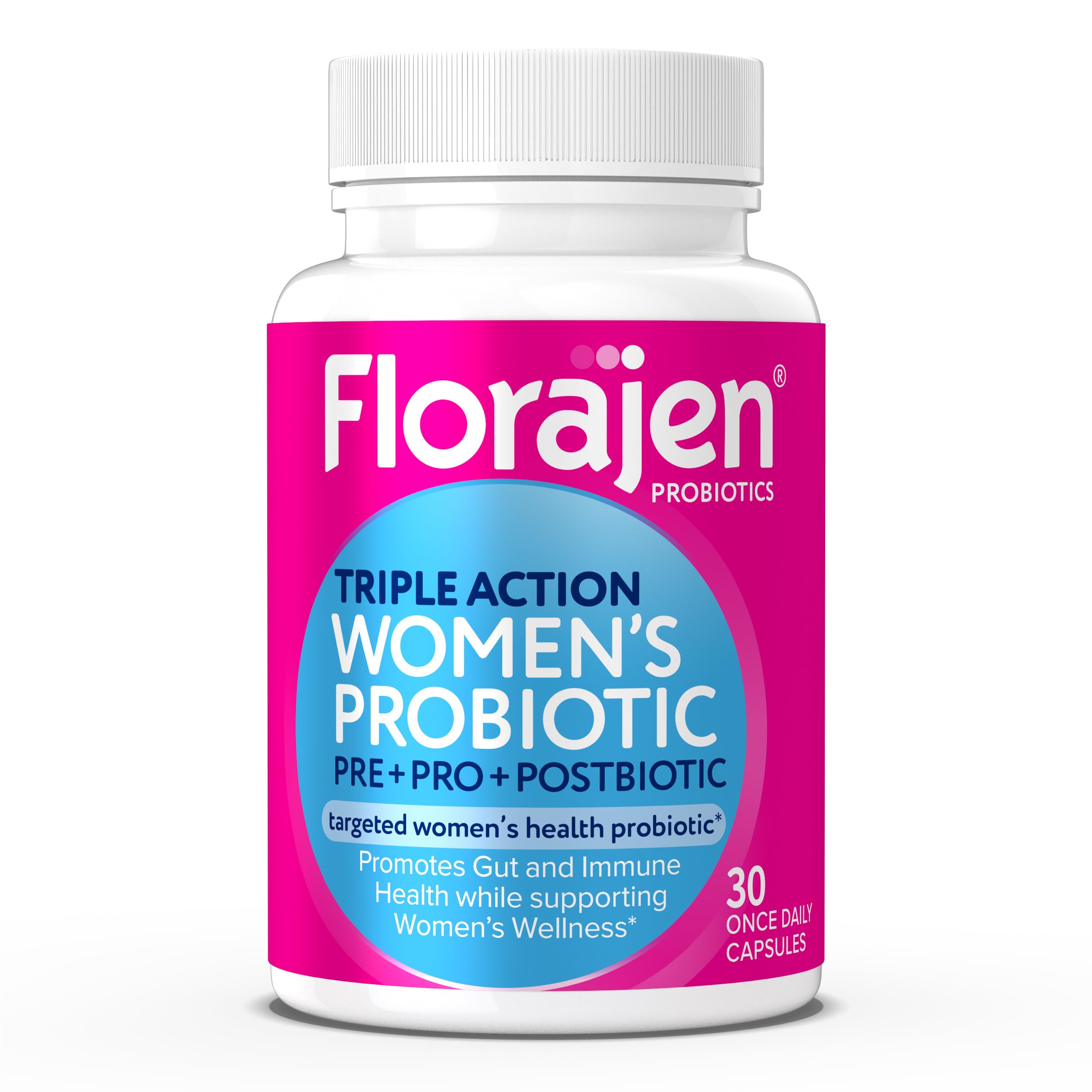 Florajen cápsula: acción triple para soporte digestivo en mujeres