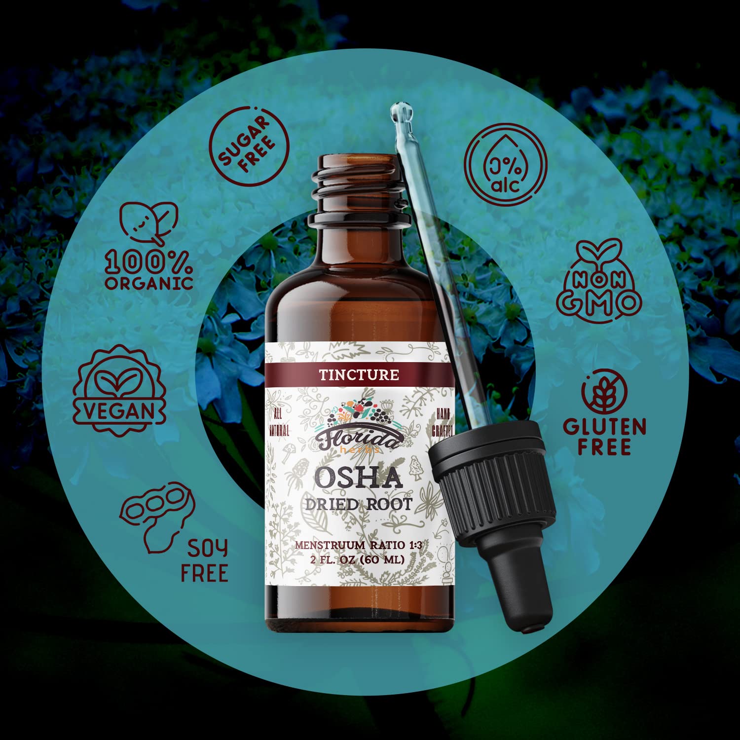 FLORIDA HERBS USA producción y embalaje de la tinctura OSHA