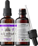 Florida Herbs Verbena Azul extracto en botella, aroma suave para bienestar diario