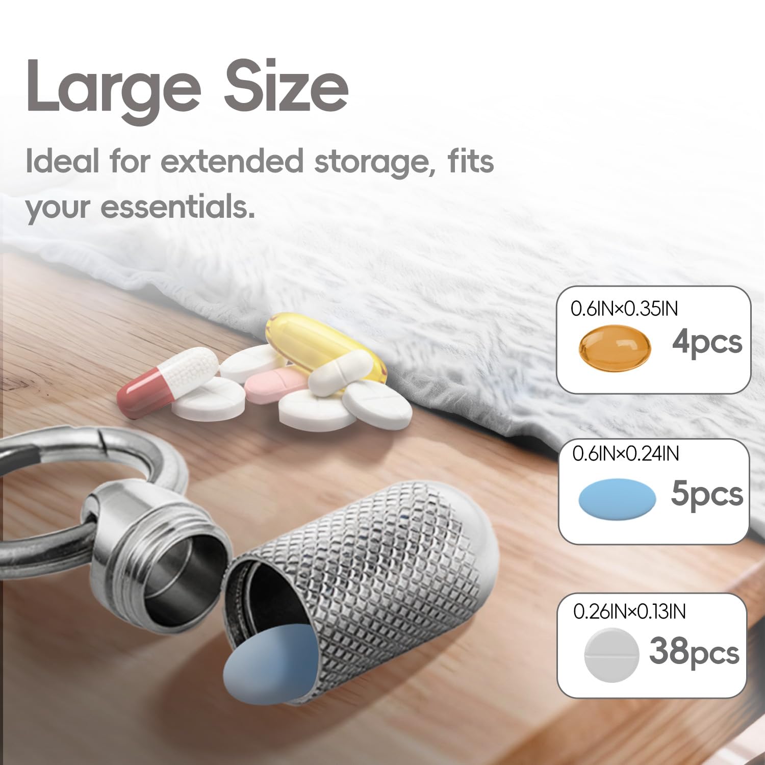 Florwish Forwish capsula-pildoras-compacta-portatil: ideal para viajar.