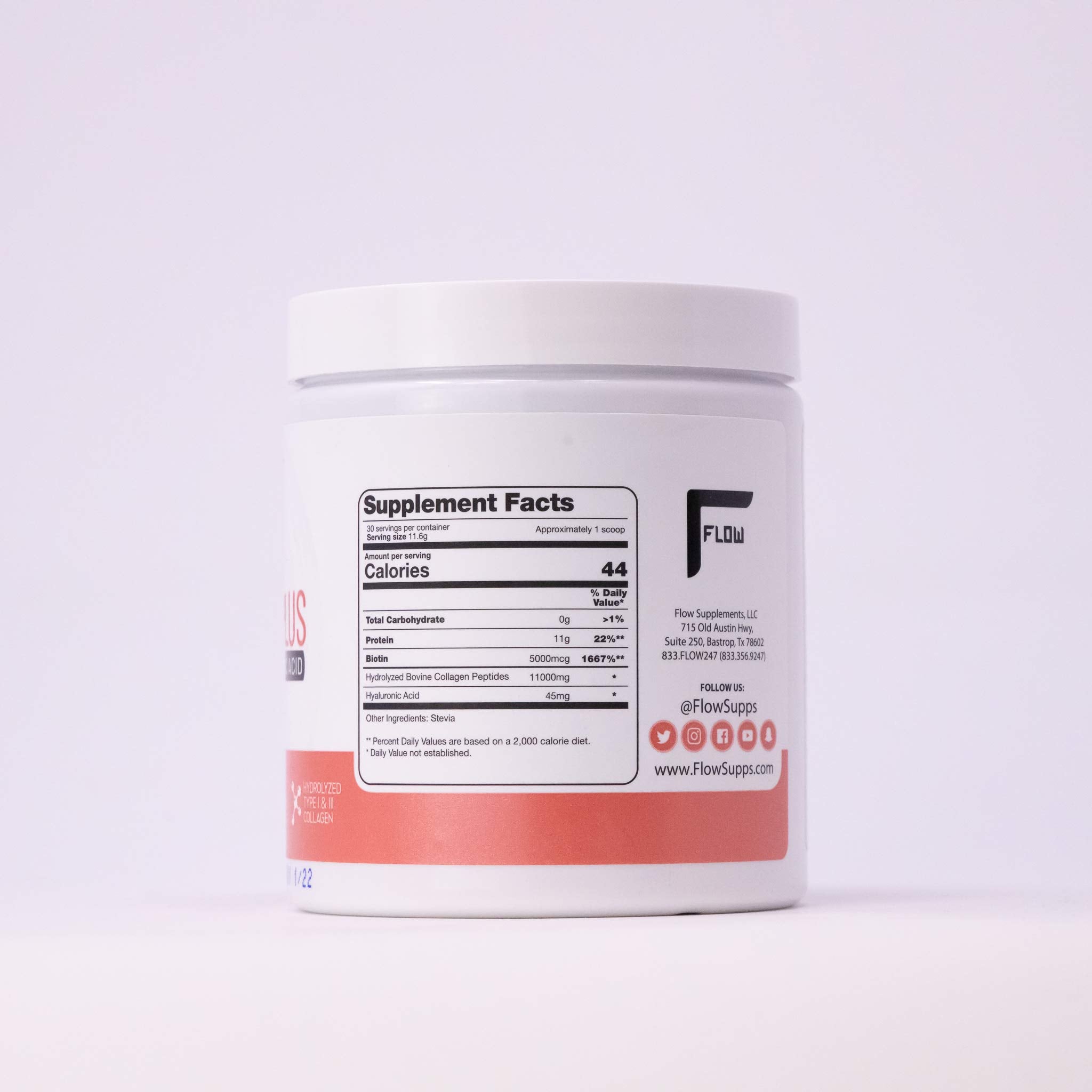 Rutina diaria con Flow Supps para apoyar piel y bienestar general.