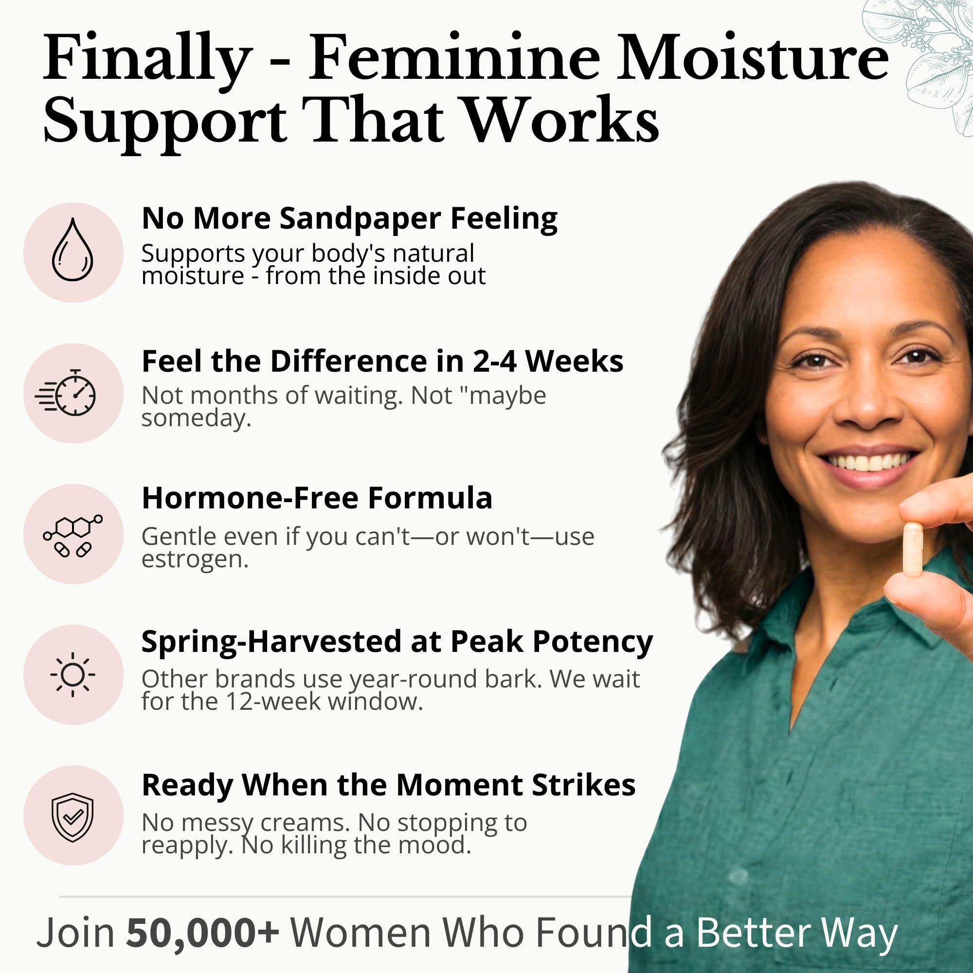 Fórmula limpia, vegana y libre de hormonas de Flower Power