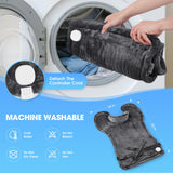 FluffyWarmth seguridad-apagado-60min previene sobrecalentamiento.