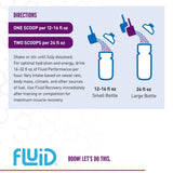 Fluid Performance sabor natural, sin colorantes artificiales para disfrutar.