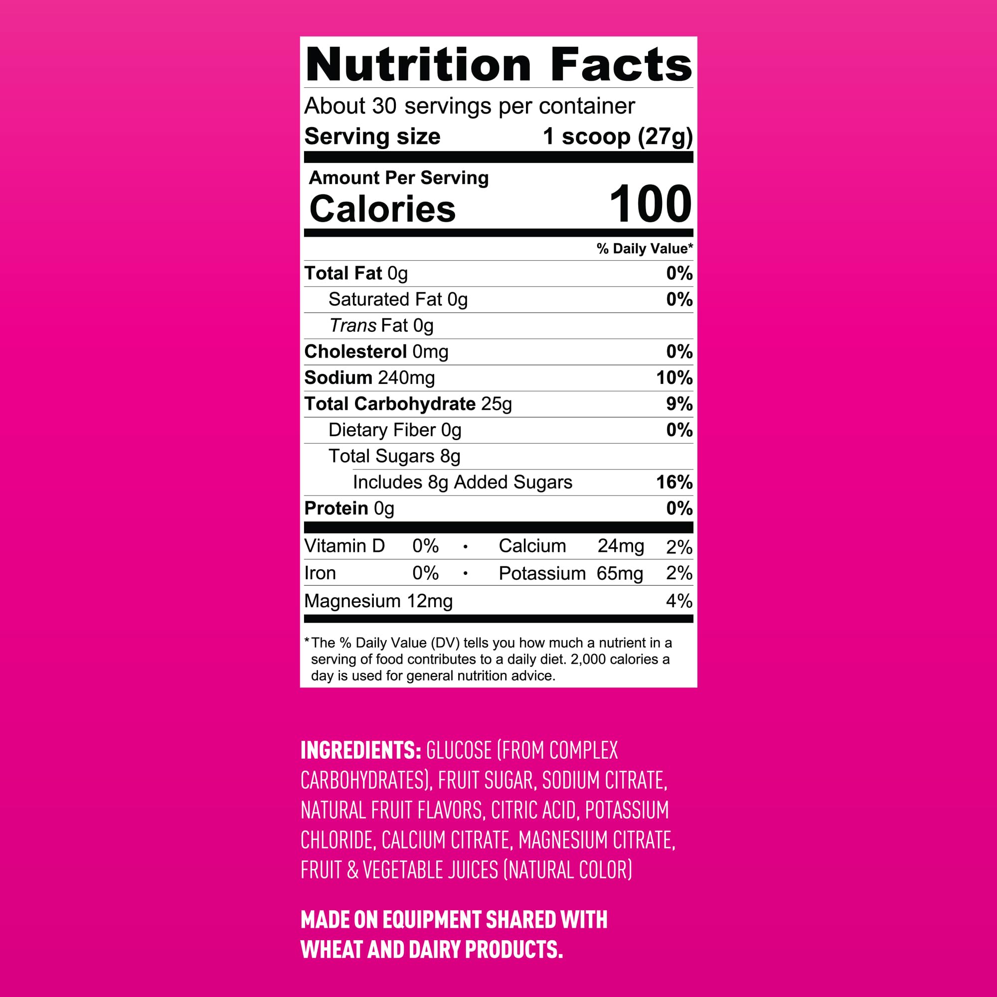 Fluid Performance sabor natural: experiencia de sabor puro sin colorantes artificiales.