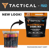 Fluid Tactical, etiqueta limpia en embalaje, presentación profesional