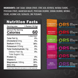 Fluid Tactical ORS, etiqueta con electrolitos y vitaminas para rendimiento diario