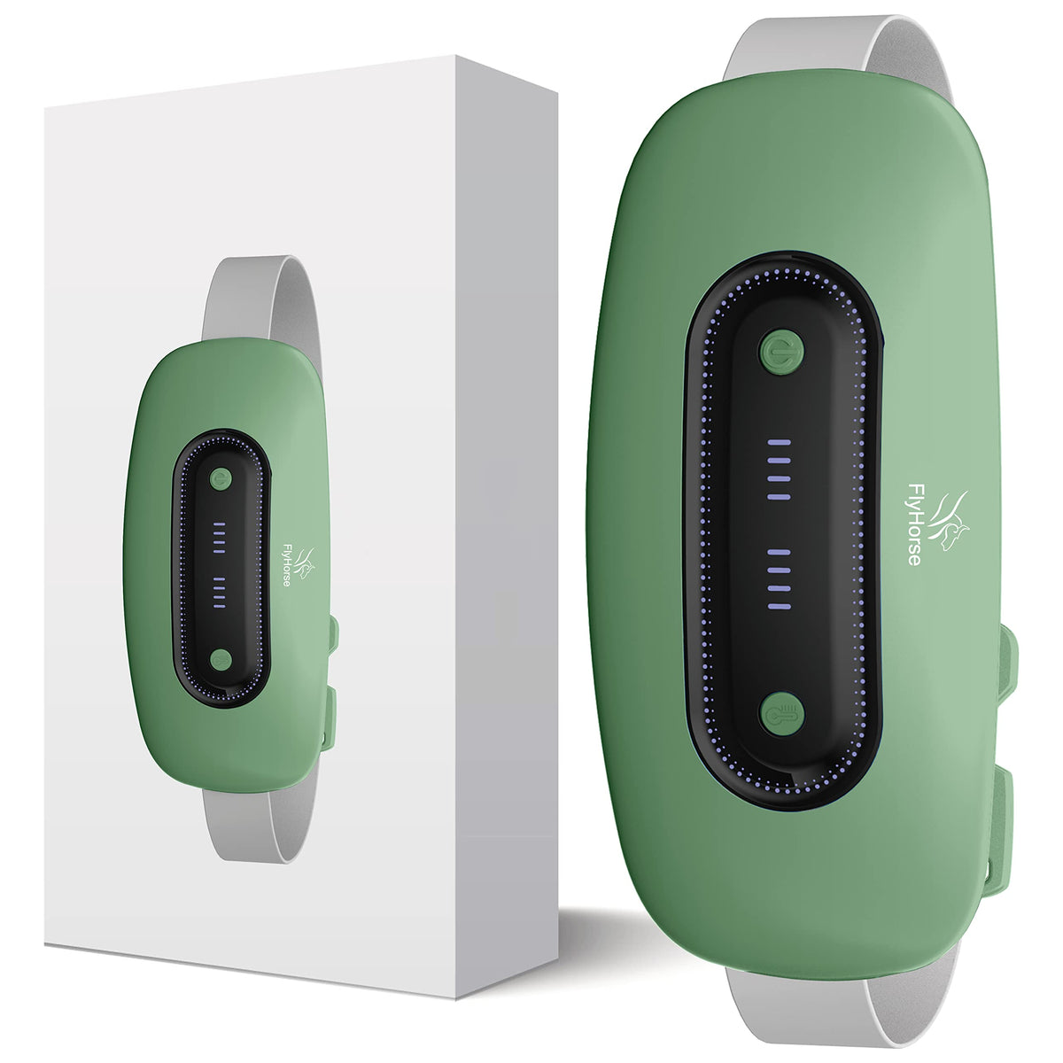 Flyhorse almohadilla de calor inalambrica, diseño portátil para uso cómodo en casa o viaje.