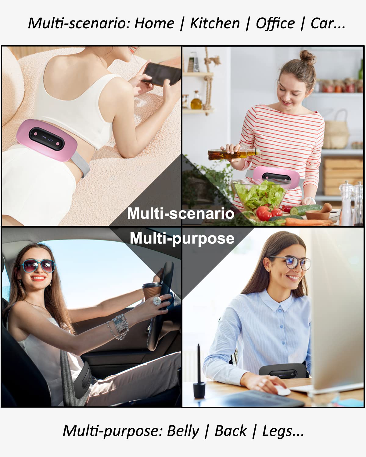 Flyhorse almohadilla eléctrica portátil, regalo práctico para cuidado personal y confort.