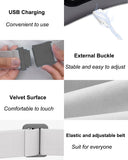 Flyhorse almohadilla eléctrica portátil, ideal para alivio en zona lumbar durante reposo.