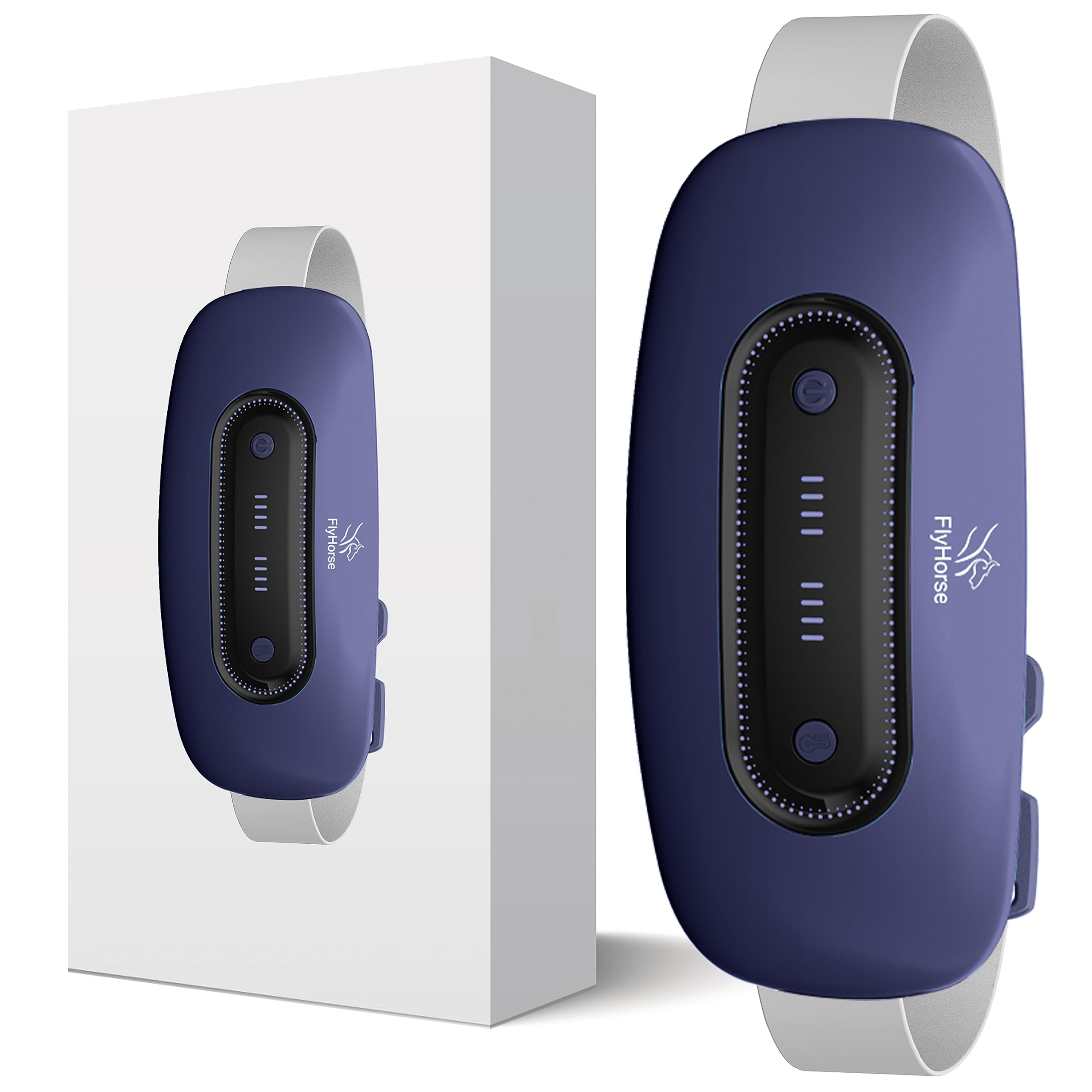 Almohadilla térmica Flyhorse portatil para cintura, calor rápido y cómodo.