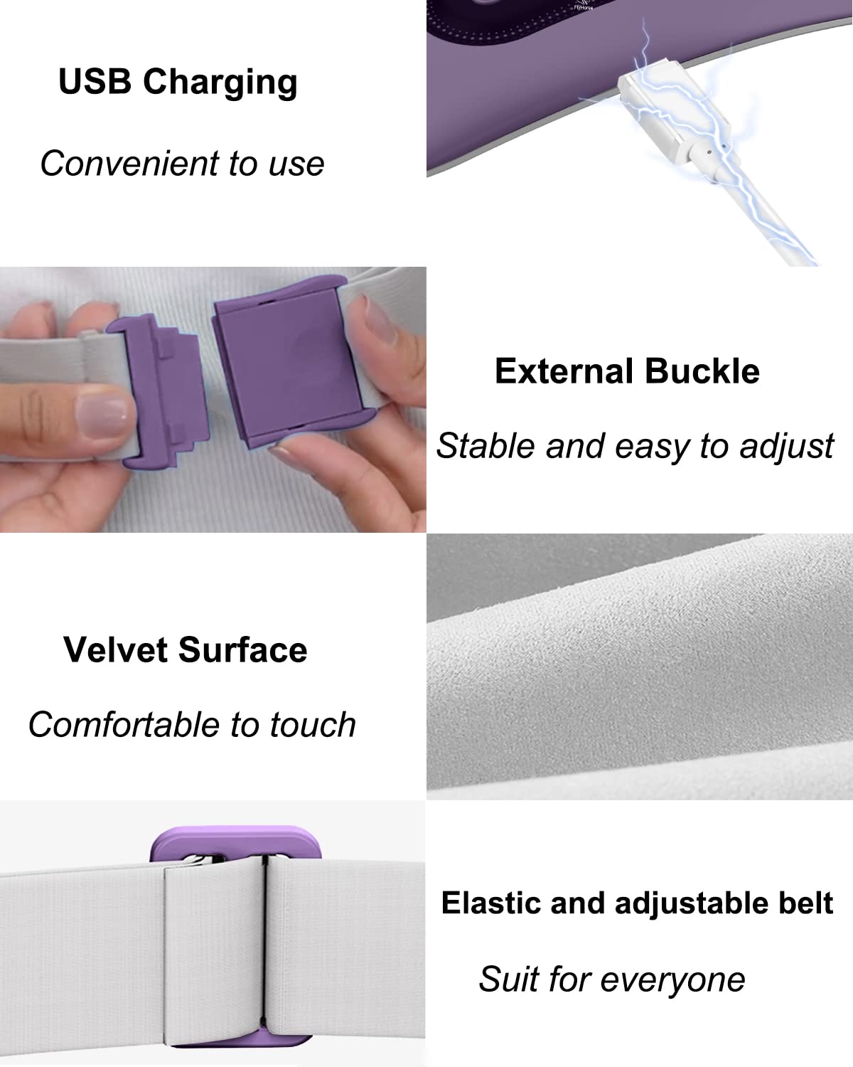 Flyhorse amplia área de calentamiento para abdomen, espalda y más.