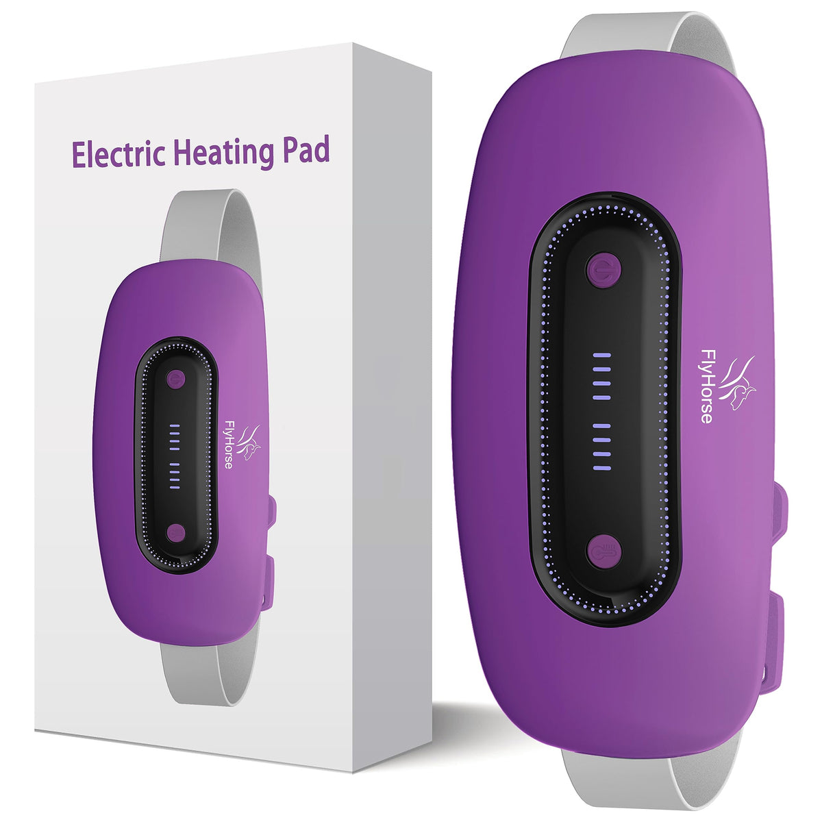 Flyhorse calentador electrico inalámbrico, banda abdomen: calor cómodo para uso diario