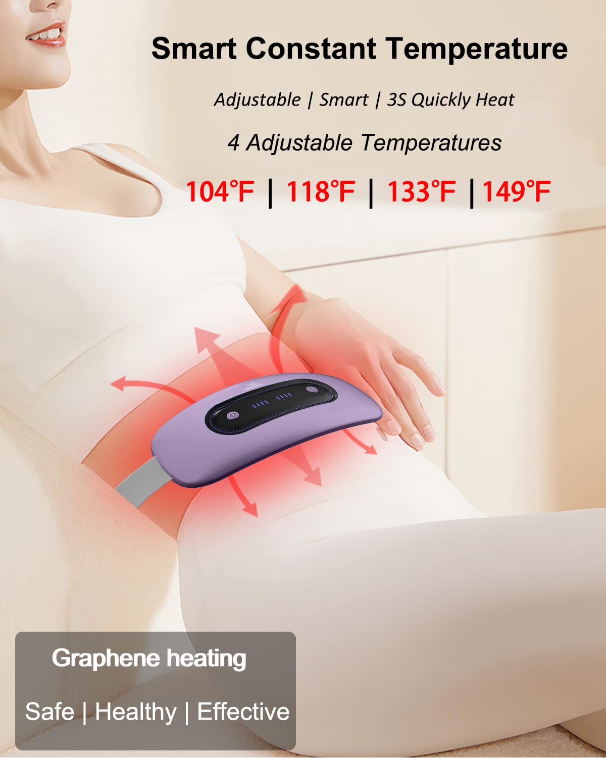 Flyhorse controles: cuatro niveles de calor para adaptar la sensación.