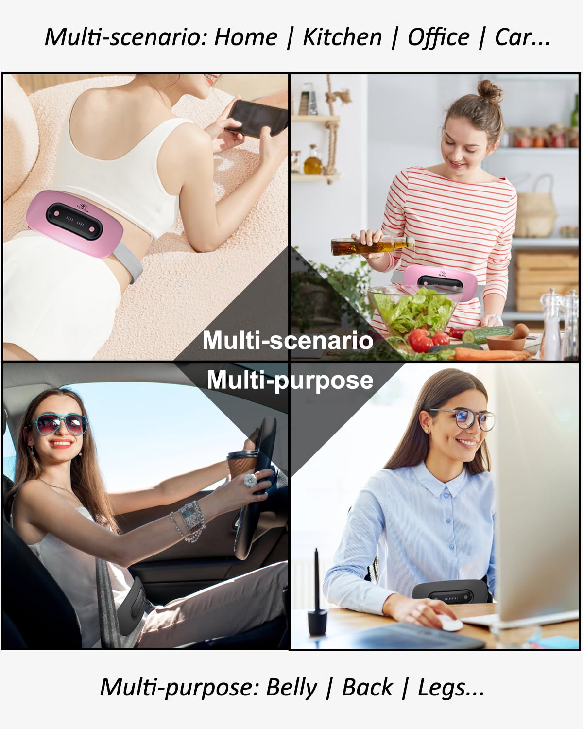Flyhorse uso diario con cinturón ergonómico para mayor comodidad