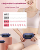 Zona de calor amplia para abdomen, espalda y cuello.