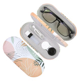 FlyingMage estuche 2 en 1 para gafas y lentes, ideal para viaje.