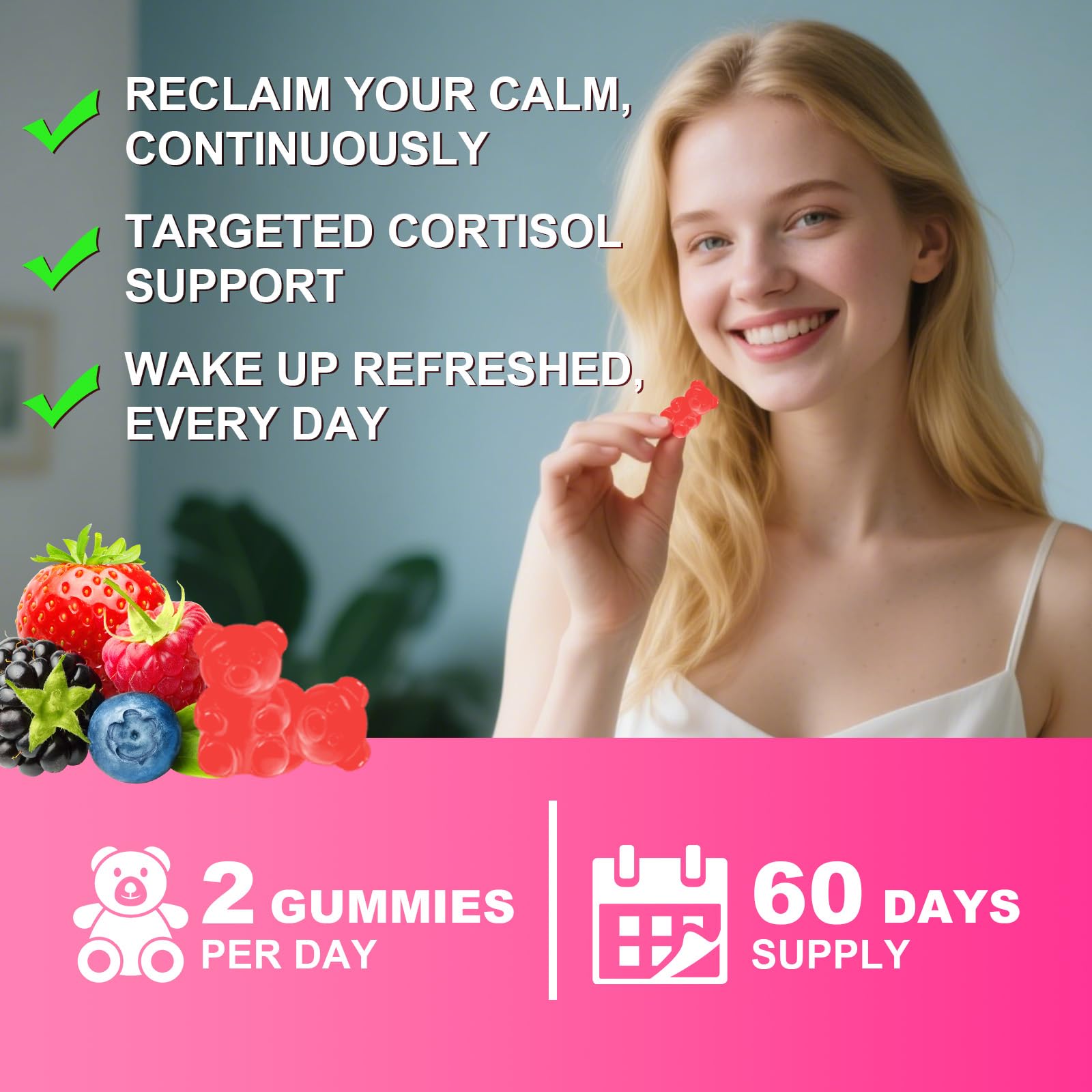 Flyrocer gominolas formato práctico para equilibrio hormonal diario.