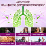 Flyrocer NAC Gummies, ingredientes clave: NAC, Milk Thistle y vitaminas