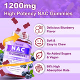 Flyrocer NAC Gummies, sin gluten, opción apta para dietas específicas