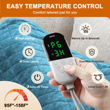 Tamaño grande 35x20 ofrece calor uniforme en espalda y torso.