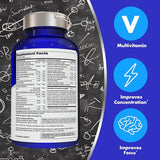 Focus Factor cápsulas con foco en concentración para el día a día.