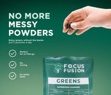 Bolsa cerrada de Focus Fusion Supergreen para almacenamiento sencillo